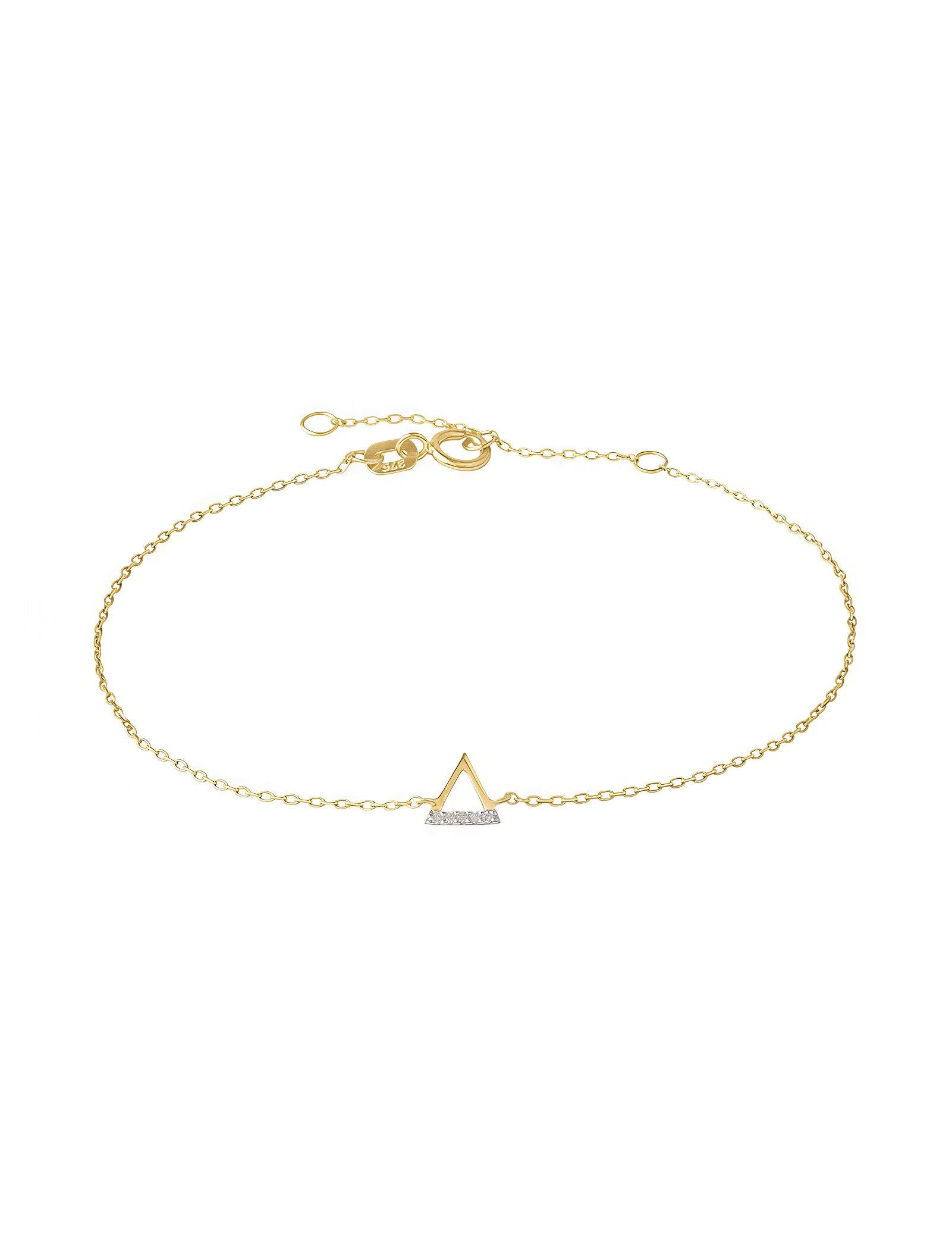 Picture of Luna Rae Solid 9k Gold Fire Element Bracelet