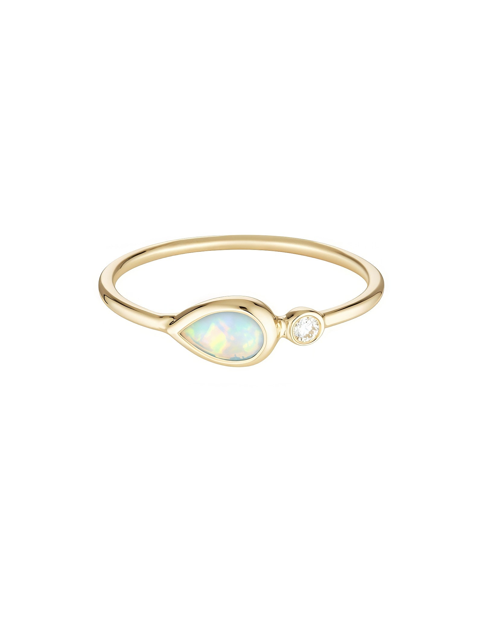 Picture of Luna Rae Solid 9k Gold Higher Love Ring