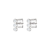 Silver Vivian Studs
