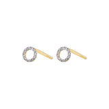 Picture of Luna Rae Solid 9k Gold Spirit Element Studs