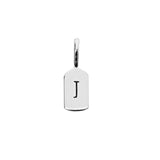 Picture of Luna Rae White Gold Letter J